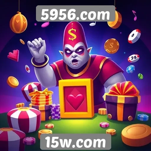 Variedade de jogos disponíveis em 5956.com